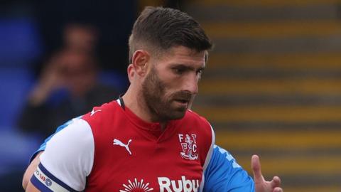 Fleetwood Town's Ched Evans