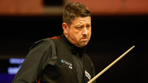 Matthew Stevens looks concerned