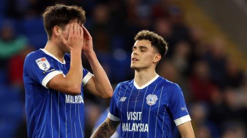 Cardiff players disappointed