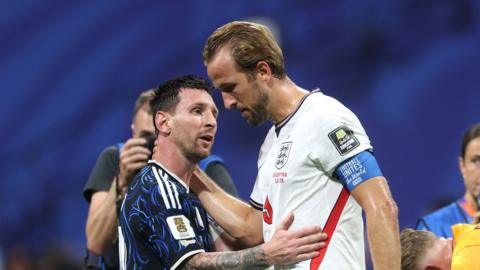 Messi and Kane
