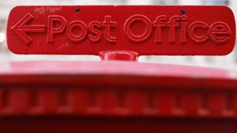 Post office sign