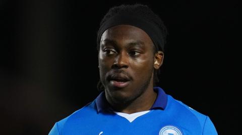 Abraham Odoh playing for Peterborough United