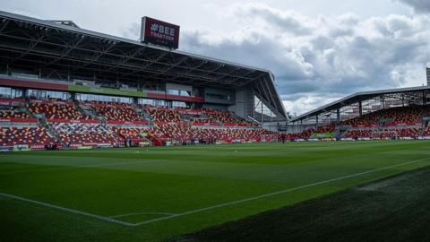 A general view of the Gtech Community Stadium