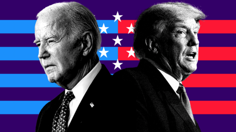 Joe Biden and Donald Trump