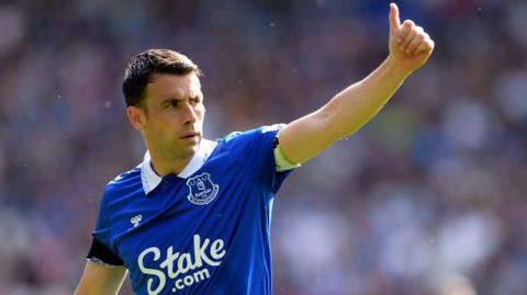 Everton captain Seamus Coleman