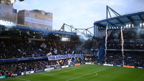 General view inside Stamford Bridge