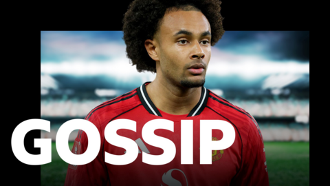 Head-and-shoulders image of Manchester United forward Joshua Zirkzee