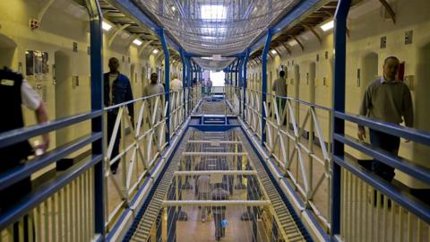 A prison block