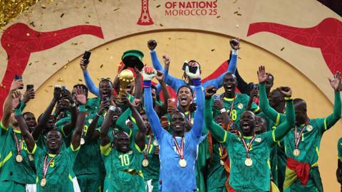 Senegal's initial victory over Morocco was their second Afcon title after winning the trophy in 2021