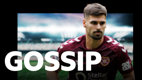 Hearts striker Claudio Braga