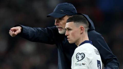 Thomas Tuchel and Phil Foden