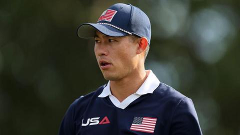 Collin Morikawa during the Ryder Cup