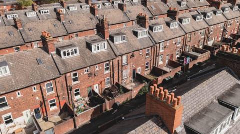 Generic council housing in Leeds.