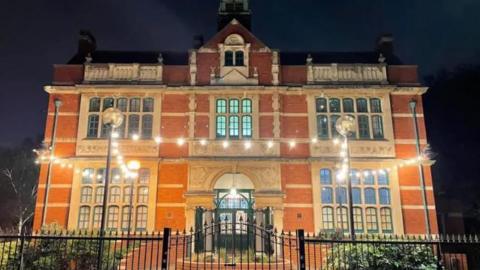 Exterior of Passmore Edwards Building in Plashet Park