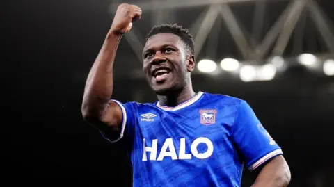 Ipswich Town's Azor Matusiwa celebrates