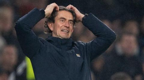 Tottenham manager Thomas Frank