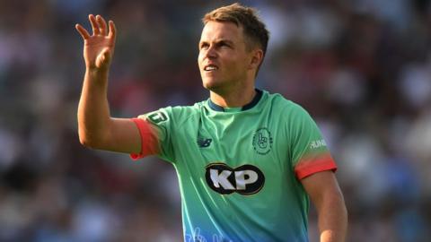 Sam Curran of Oval Invincibles