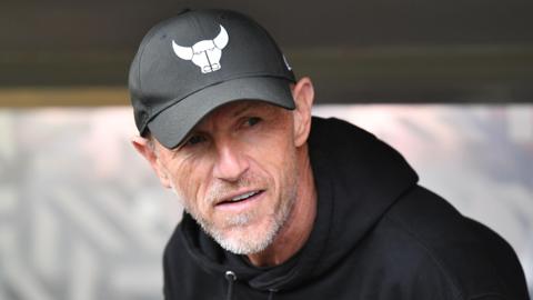 Gary Rowett on the sidelines