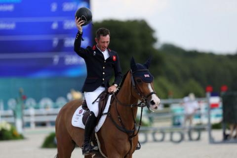 Scott Brash celebrating