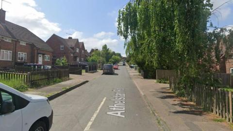 A Google photo of Athelstan Road in Canterbury