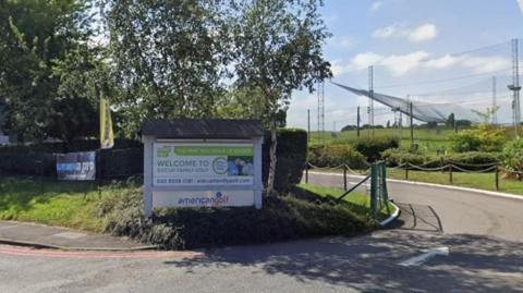 A general view of the entrance to Sidcup Family Golf. 