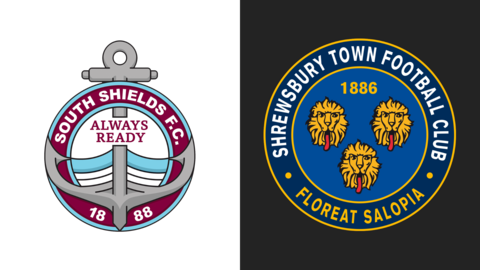 South Shields v Shrewsbury Town