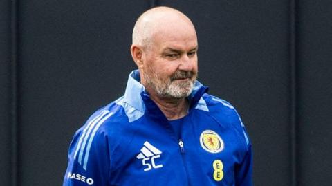Scotland head coach Steve Clarke