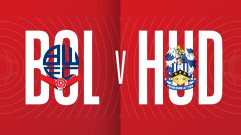 Bolton Wanderers v Huddersfield Town graphic