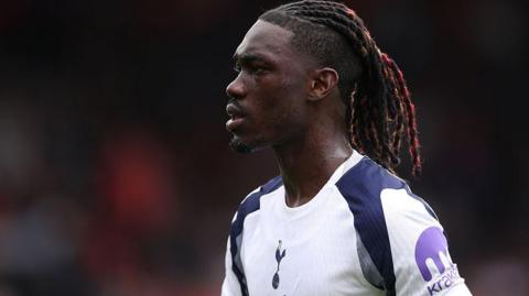 Tottenham midfielder Yves Bissouma
