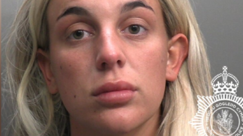 Custody shot of Summer Marl-Brock