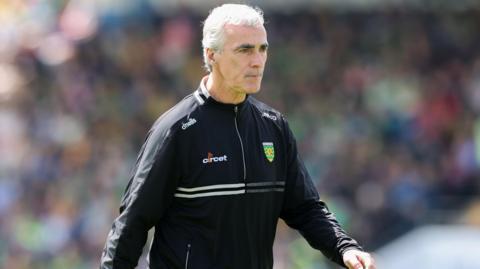 Donegal manager Jim McGuinness was a happy man on Sunday 