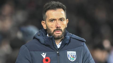 West Brom boss Carlos Corberan