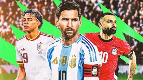 Lamal, Messi, Salah