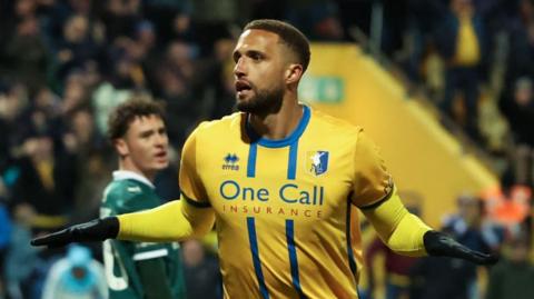 Mansfield Town's Jordan Bowery