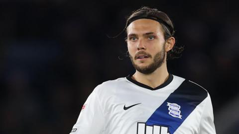 Willum Willumsson in action for Birmingham City