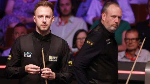 Judd Trump and Mark Williams