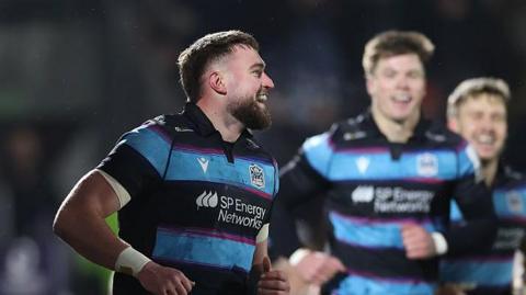 Ollie Smith of Glasgow Warriors