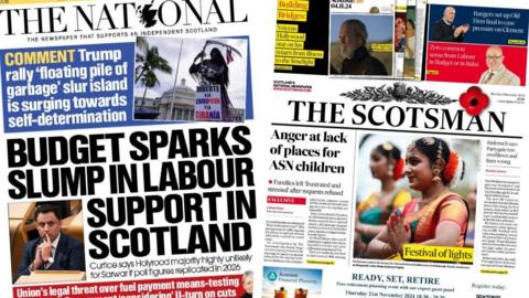 Front pages