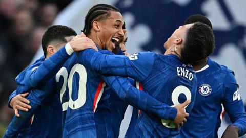 Chelsea celebrate