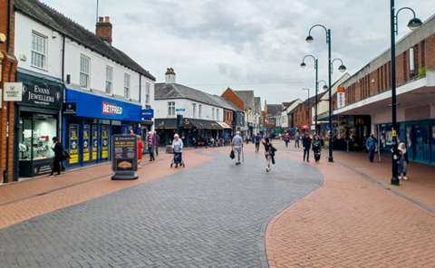 Nuneaton town centre 