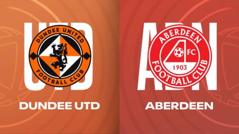 Dundee United and Aberdeen badges