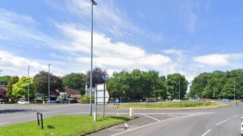 Lawnswood roundabout