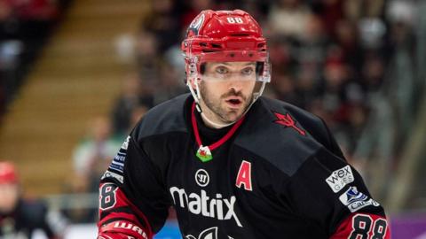 Joey Martin of Cardiff Devils