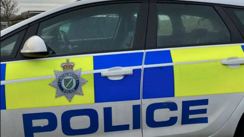 A stock image of a Lincolnshire Police car