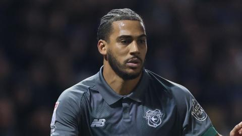 Andy Rinomhota in action for Cardiff last season