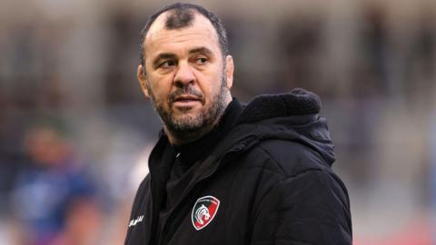 Leicester Tigers head coach Michael Cheika