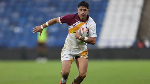 Jacob Gagai of Huddersfield Giants