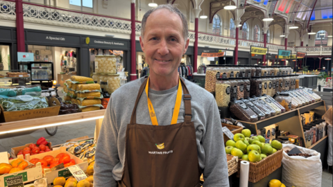 The Market Hall has recently added Martins Fruits stand