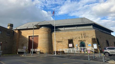 The exterior of HMP Leeds