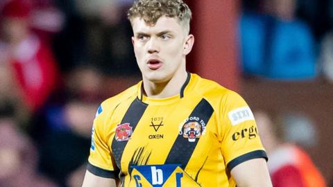 Fletcher Rooney in action for Castleford